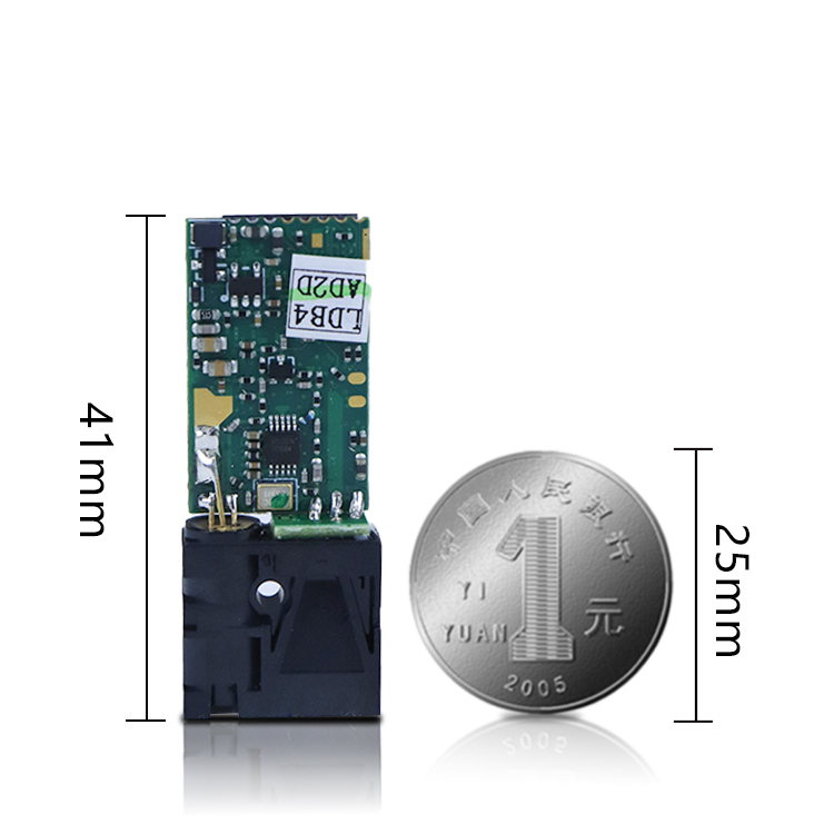 Laser Distance Measure - Miniatuur Laser Afstandssensor 3m Bereik Lasersensor