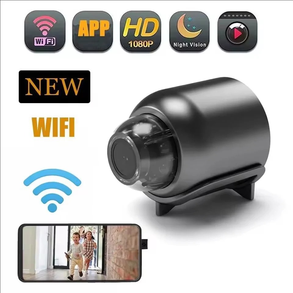 Compact Camera Mirrorless - 1080P HD Mini Camera WiFi Draadloze