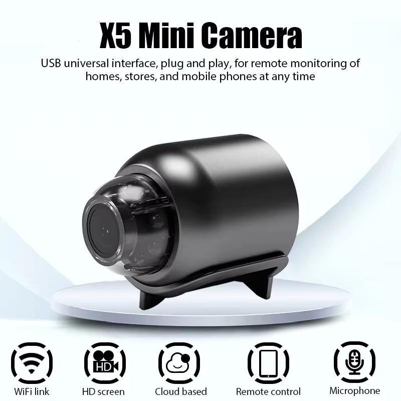 Compact Camera Mirrorless - 1080P Nieuwe X5 Mini Camera Helder