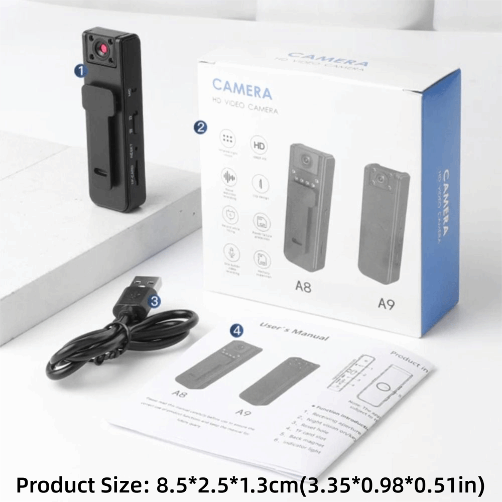 1080P HD A9 Mini Handheld Came - Compact Camera Mirrorless recensie en prijs