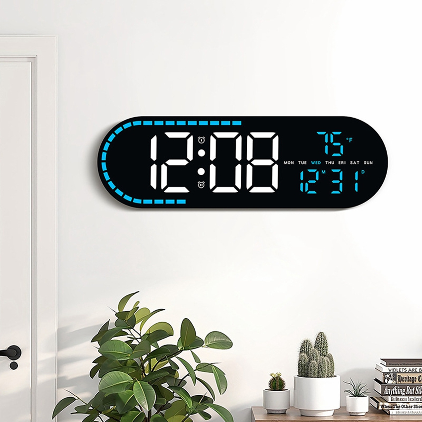 Grote digitale wandklok Temper - Modern Electronics Gadgets recensie en prijs