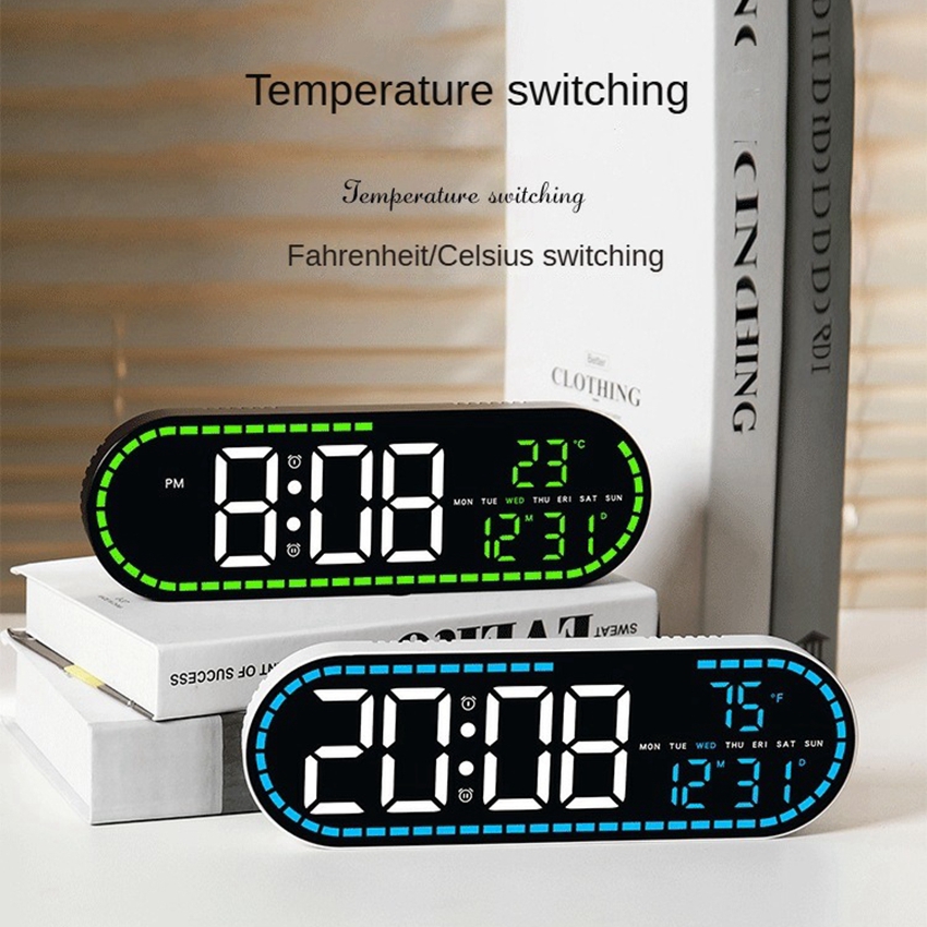 Grote digitale wandklok Temper - Modern Electronics Gadgets recensie en prijs