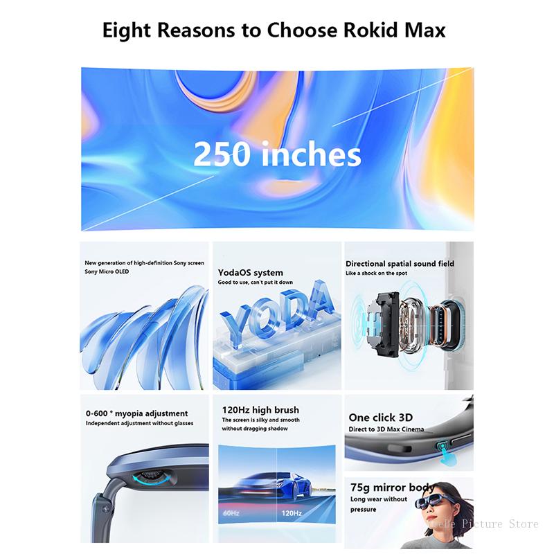Rokid Max AR 3D Smart Glasses  - Smart Glasses Ar recensie en prijs