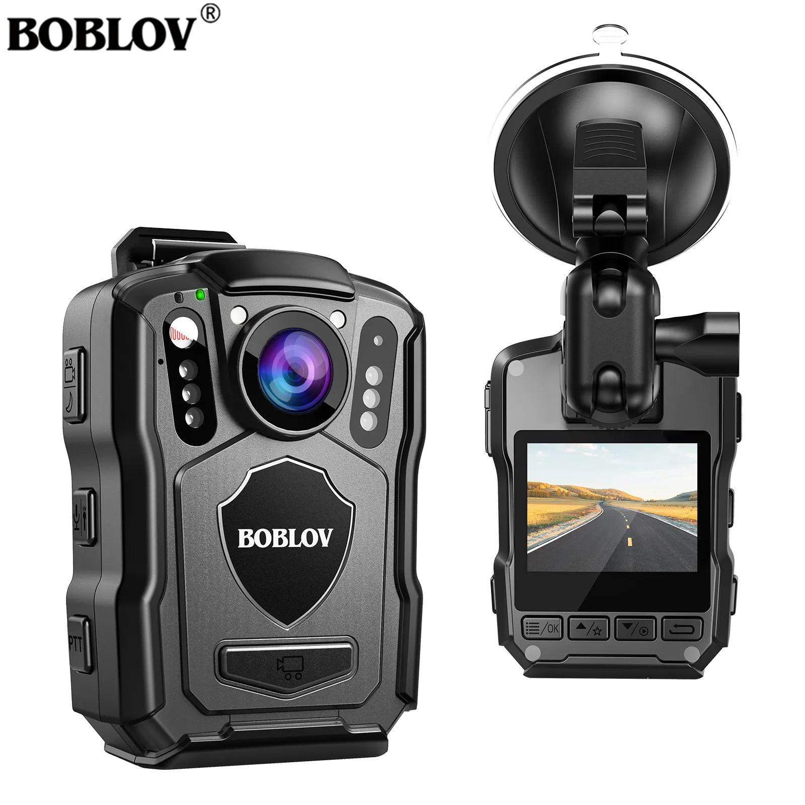 BOBLOV M5 politie-lichaamscame - Compact Camera Mirrorless recensie en prijs