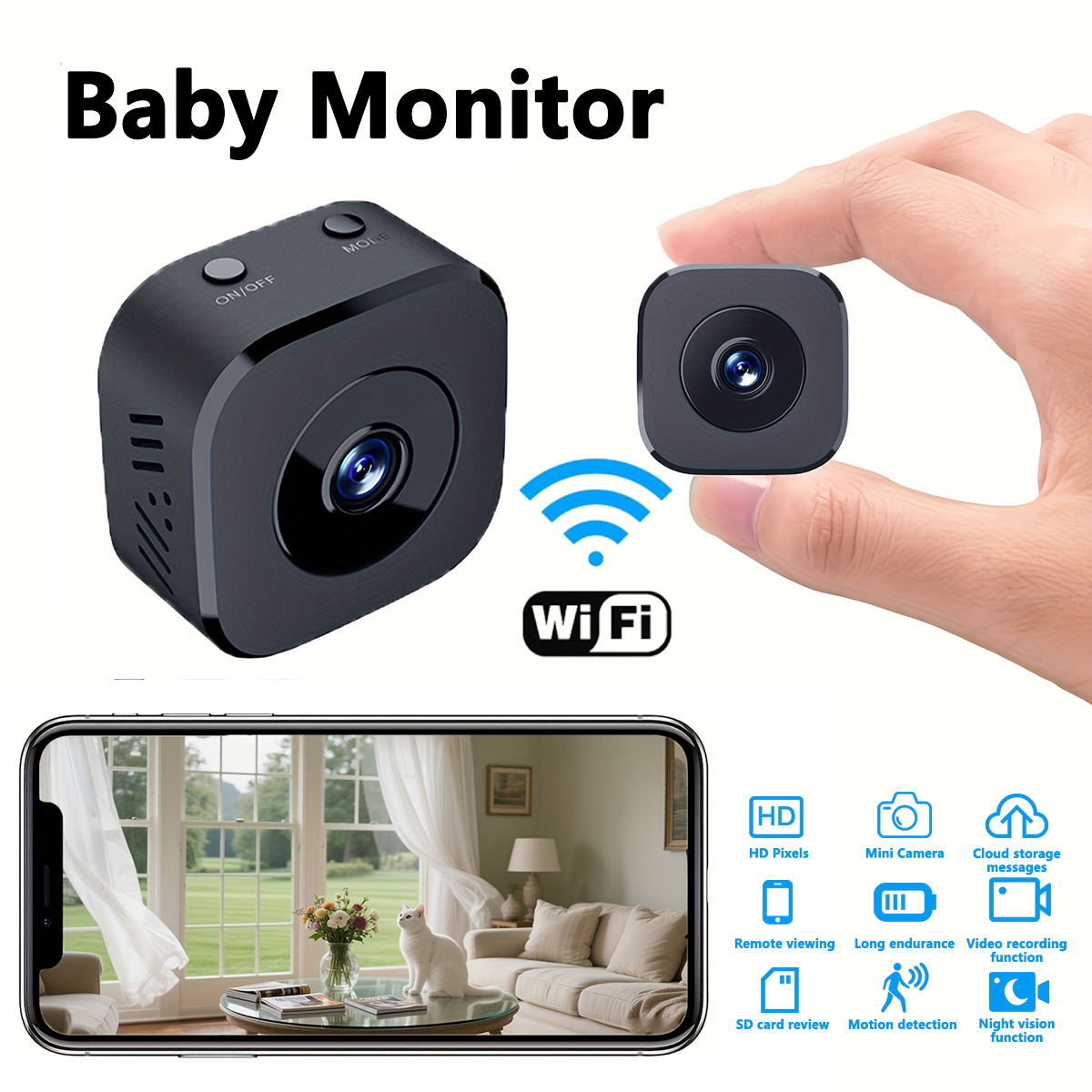 1080P HD Mini WiFi Camera Indo - Compact Camera Mirrorless recensie en prijs