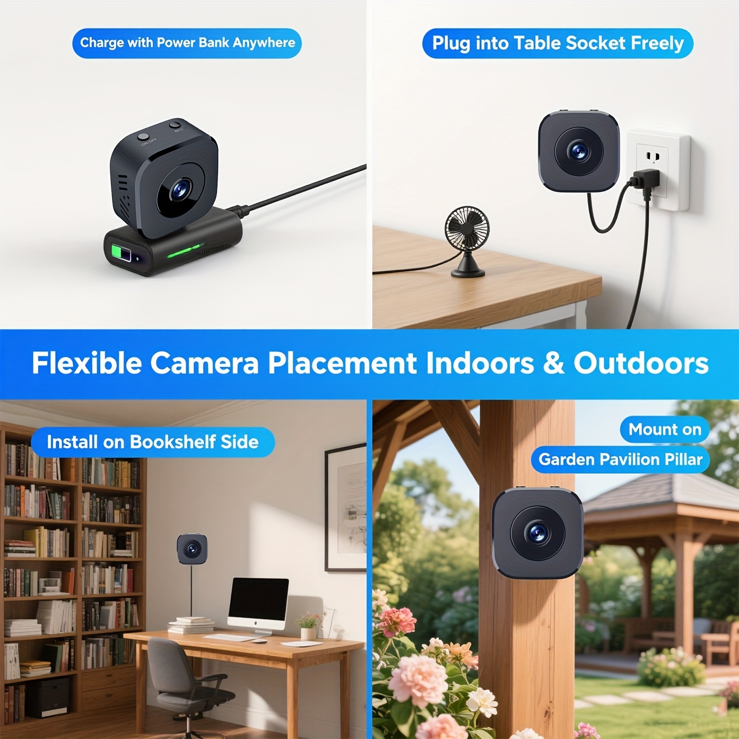 1080P HD Mini WiFi Camera Indo - Compact Camera Mirrorless recensie en prijs