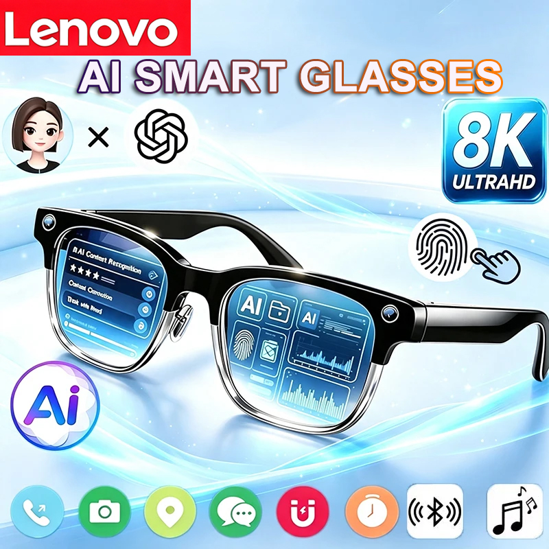 Lenovo 8K HD AI Smart Bril AI- - Smart Glasses Ar recensie en prijs