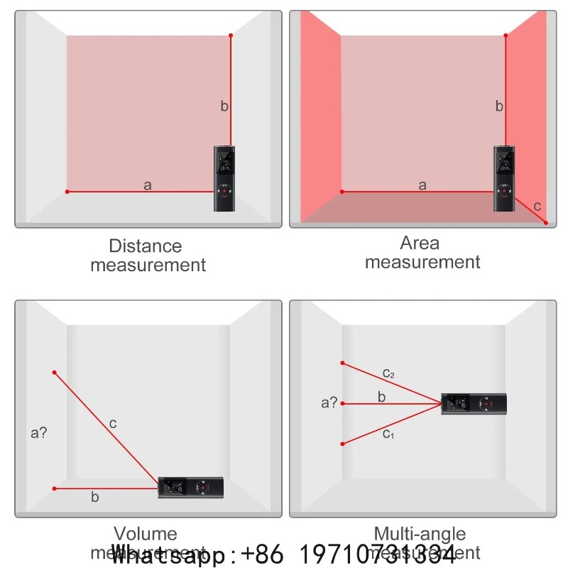40M/60M Mini Smart Laser Afsta - Laser Distance Measure recensie en prijs